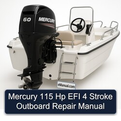 Mercury 115 Hp EFI 4 Stroke Outboard Service Repair Workshop Manual PDF