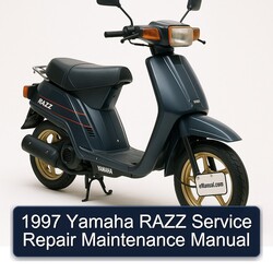 1997 Yamaha Razz Service Repair Workshop Manual PDF