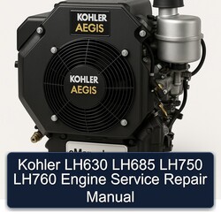 Kohler Aegis Series LH630 LH685 LH750 LH760 Engine Service Repair Workshop Manual PDF