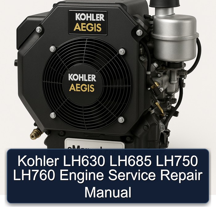 Kohler Aegis Series LH630 LH685 LH750 LH760 Engine Service Repair Workshop Manual PDF