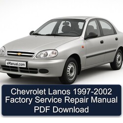 1997-2002 Chevrolet Lanos Service Repair Workshop Manual PDF