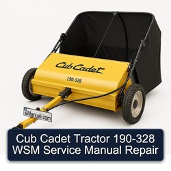 Cub Cadet Tractor 190-328 WSM Service Repair Workshop Manual PDF