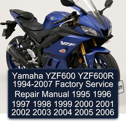1994-2007 Yamaha YZF Models YZF600 YZF600R Service Repair Workshop Manual PDF
