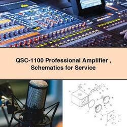 QSC-1100 Amplifier Service Repair Workshop Manual PDF