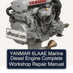 Yanmar 6LAAE Marine Diesel Engine Service Repair Workshop Manual PDF
