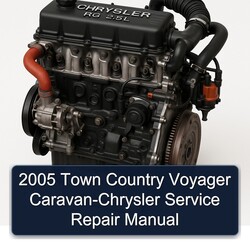 2005 Town Country Voyager Caravan-Chrysler Service Repair Manual 