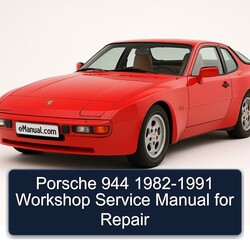 1982-1991 Porsche 944 Service Repair Workshop Manual PDF