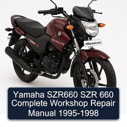 1995-1998 Yamaha SZR Models SZR660 660 Service Repair Workshop Manual PDF