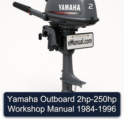 1984-1996 Yamaha Outboard 2HP-250HP Service Repair Workshop Manual PDF