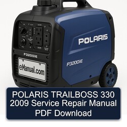 2009 Polaris Trailboss 330 Service Repair Workshop Manual PDF