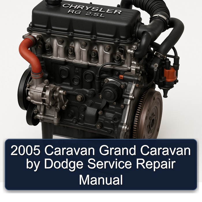 2005 Chrysler RG 2.5l Caravan Grand Dodge Service Repair Workshop Manual PDF