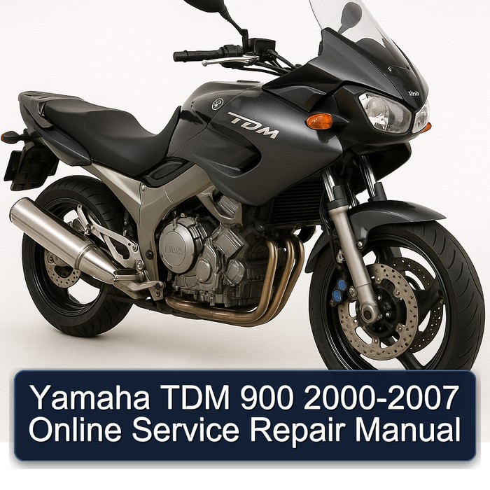 2000-2007 Yamaha TDM Models 900 - Online Service Repair Workshop Manual PDF