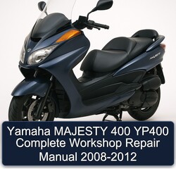 2008-2012 Yamaha Majesty 400 YP400 Service Repair Workshop Manual PDF