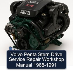 1968-1991 Volvo Penta Stern Drive Service Repair Workshop Manual PDF