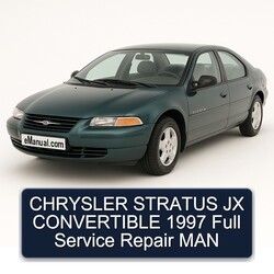 1997 Chrysler Stratus JX Convertible MAN Service Repair Workshop Manual PDF