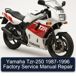 1987-1996 Yamaha TZR Models TZR-250 Service Repair Workshop Manual PDF