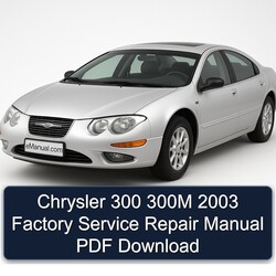 2003 Chrysler 300M Service Repair Workshop Manual PDF