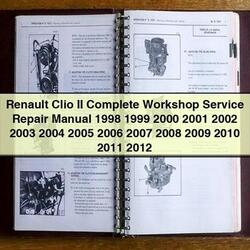 1998-2012 Renault Clio Service Repair Workshop Manual PDF
