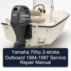 1984-1987 Yamaha 70HP 2-stroke Outboard Service Repair Workshop Manual PDF