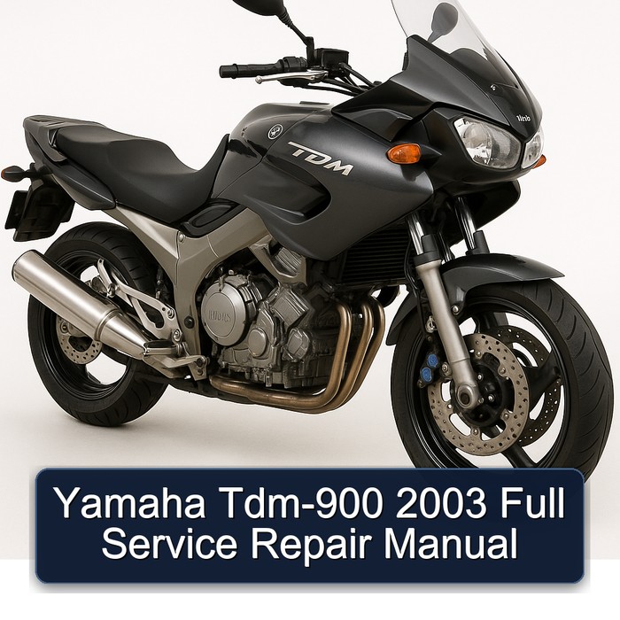 2003 Yamaha TDM Models TDM-900 Service Repair Workshop Manual PDF