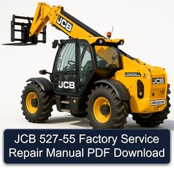 JCB 527-55 Service Repair Workshop Manual PDF