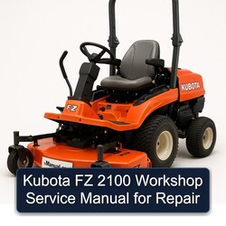 Kubota FZ 2100 Service Repair Workshop Manual PDF