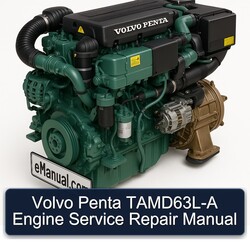 Volvo Penta Tamd63l- Engine Service Repair Workshop Manual PDF