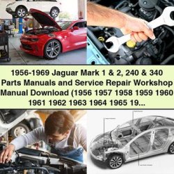 1956-1969 Rolls Royce Parts Manuals Jaguar Mark 1 2 240 340 Catalog PDF