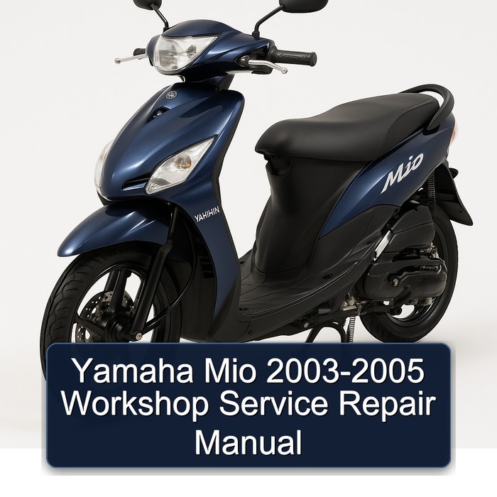 2003-2005 Yamaha MIO Service Repair Workshop Manual PDF
