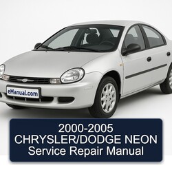 2000-2005 Chrysler Neon /dodge Service Repair Workshop Manual PDF