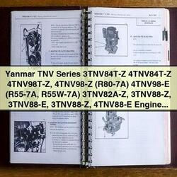 Yanmar TNV Series Engine Electrical Control Industrial Service Repair Workshop Manual PDF