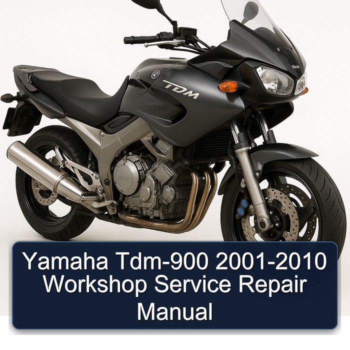 2001-2010 Yamaha TDM Models TDM-900 Service Repair Workshop Manual PDF