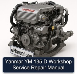 Yanmar YM 135 D Service Repair Workshop Manual PDF