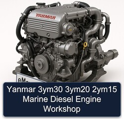 Yanmar 3ym30 3ym20 2ym15 Marine Diesel Engine Service Repair Workshop Manual PDF