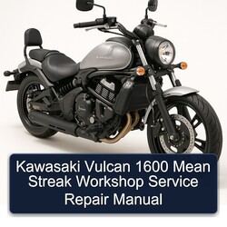 Kawasaki Vulcan 1600 Mean Streak Service Repair Workshop Manual PDF