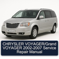 2002-2007 Chrysler Voyager/grand Voyager Service Repair Workshop Manual PDF