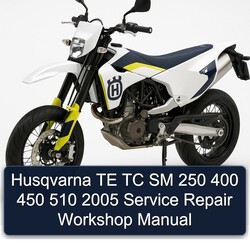 2005 Husqvarna SM Models Te Tc 250 400 450 510 Service Repair Workshop Manual PDF