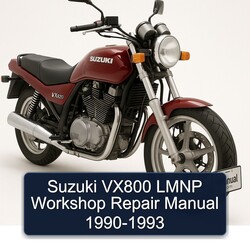 1990-1993 Suzuki VX800 Lmnp Service Repair Workshop Manual PDF