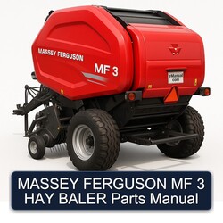 Massey Ferguson MF 3 HAY Baler Parts Catalog PDF