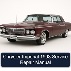 1993 Chrysler Imperial Service Repair Workshop Manual PDF