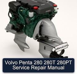 Volvo Penta 280 280T 280PT Service Repair Workshop Manual PDF
