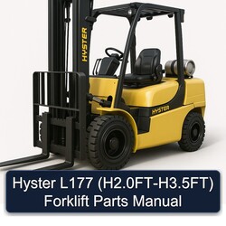 Hyster L177 (h2.0ft-h3.5ft) Forklift Parts Catalog PDF