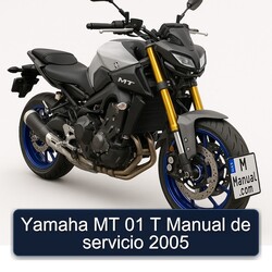 2005 Yamaha MT Series 01 T De Servicio Service Repair Workshop Manual PDF
