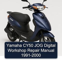 1991-2000 Yamaha Jog CY50 Digital Service Repair Workshop Manual PDF