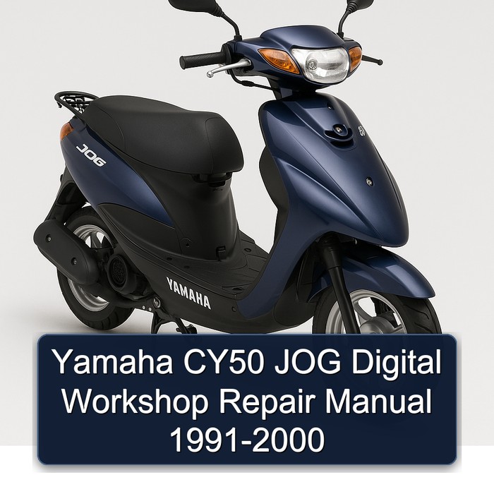 1991-2000 Yamaha Jog CY50 Digital Service Repair Workshop Manual PDF