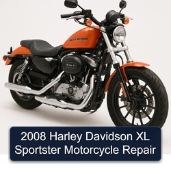 2008 Harley Davidson Sportster XL Motorcycle Service Repair Workshop Manual PDF