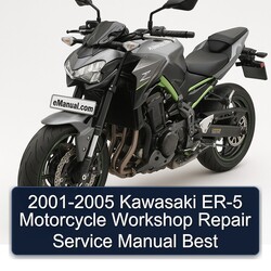 2001-2005 Kawasaki ER Models ER-5 Motorcycle Best Service Repair Workshop Manual PDF