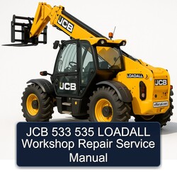 JCB 533 535 Loadall Service Repair Workshop Manual PDF