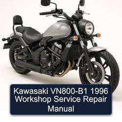 1996 Kawasaki Vulcan VN800-B1 Service Repair Workshop Manual PDF