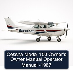 1967 Cessna Model 150 Owner‘s Owner Operator Owner's Manual PDF